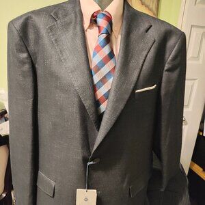 NWT Dark Grey Kevin Up suits 60 Italy